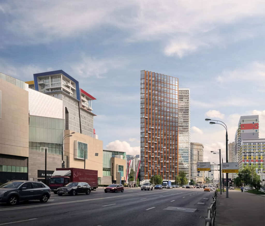 Расположение ЖК на улице Ярцевской в Москве